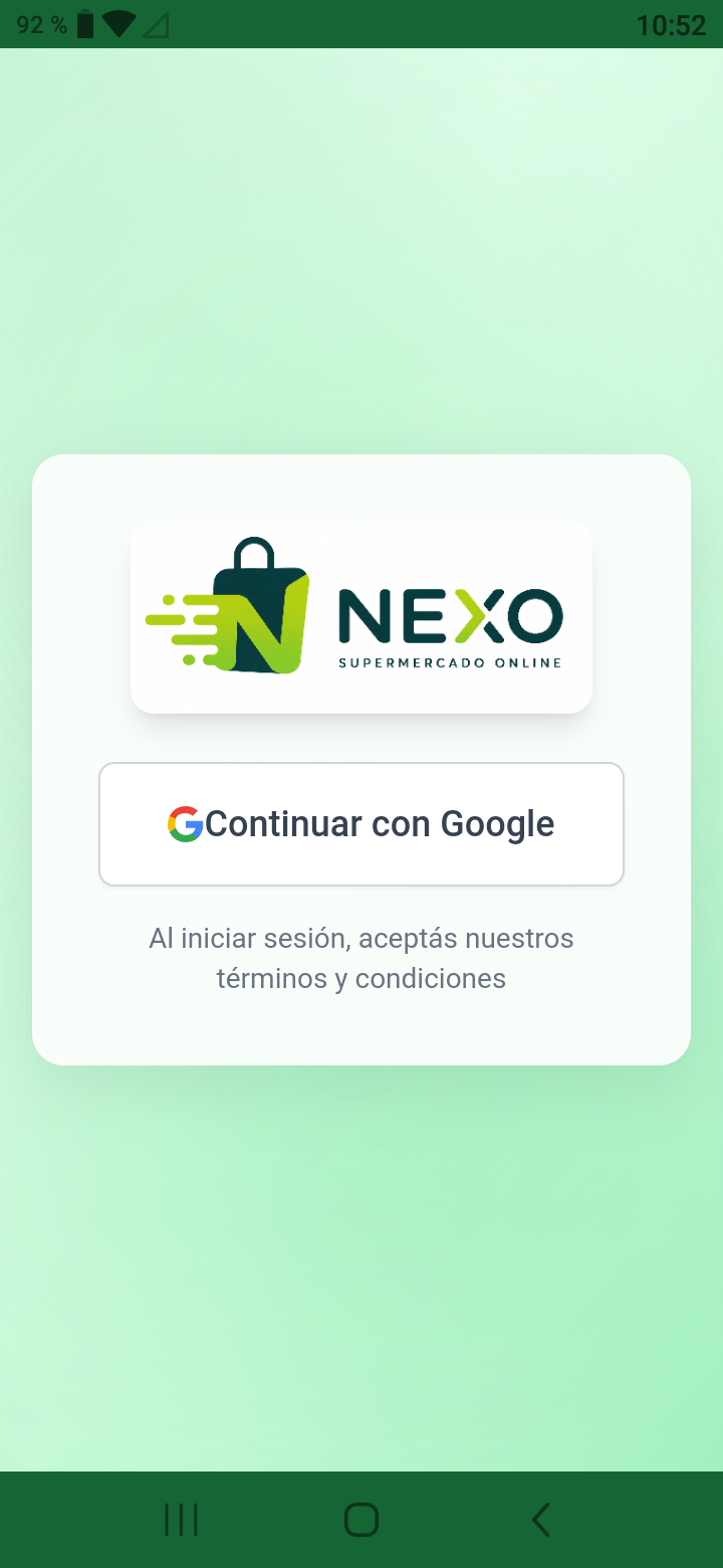 Nexo — Catálogo de productos
